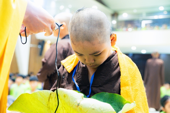 Khai khóa Khoá tu thiếu nhi– Xuất gia gieo duyên, chủ đề “Đóa hoa tâm”