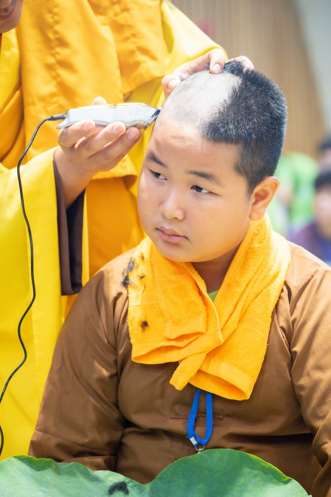 Khai khóa Khoá tu thiếu nhi– Xuất gia gieo duyên, chủ đề “Đóa hoa tâm”
