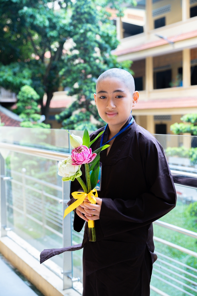 Khai khóa Khoá tu thiếu nhi– Xuất gia gieo duyên, chủ đề “Đóa hoa tâm”