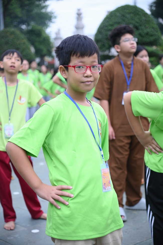 Khai khóa Khoá tu thiếu nhi– Xuất gia gieo duyên, chủ đề “Đóa hoa tâm”