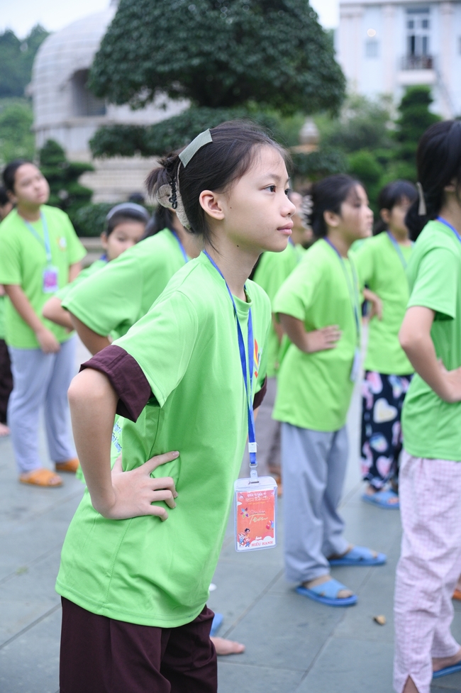 Khai khóa Khoá tu thiếu nhi– Xuất gia gieo duyên, chủ đề “Đóa hoa tâm”