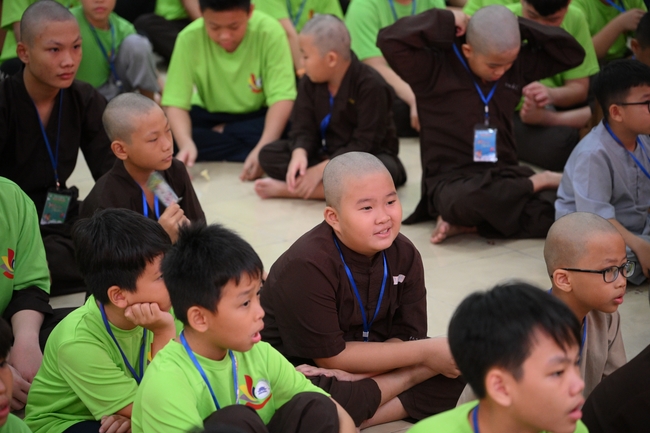 Khai khóa Khoá tu thiếu nhi– Xuất gia gieo duyên, chủ đề “Đóa hoa tâm”