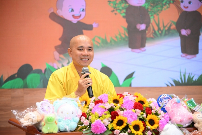 Khai khóa Khoá tu thiếu nhi– Xuất gia gieo duyên, chủ đề “Đóa hoa tâm”