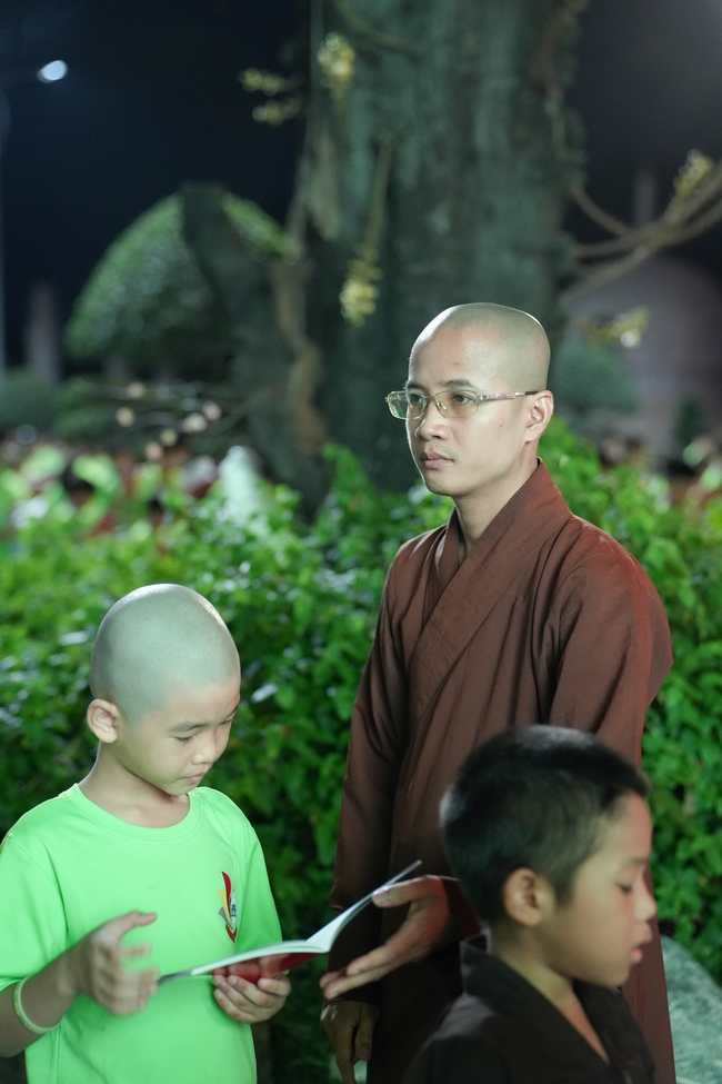 Khai khóa Khoá tu thiếu nhi– Xuất gia gieo duyên, chủ đề “Đóa hoa tâm”