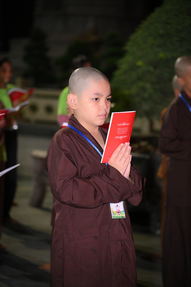 Khai khóa Khoá tu thiếu nhi– Xuất gia gieo duyên, chủ đề “Đóa hoa tâm”