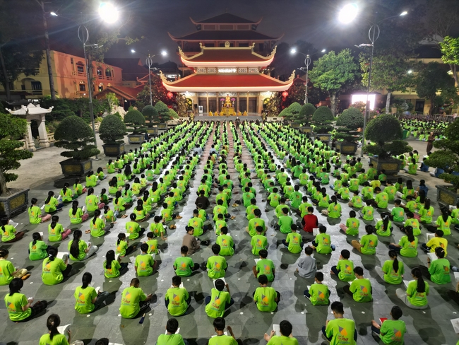 Khai khóa Khoá tu thiếu nhi– Xuất gia gieo duyên, chủ đề “Đóa hoa tâm”