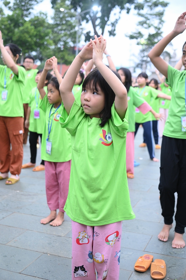 Khai khóa Khoá tu thiếu nhi– Xuất gia gieo duyên, chủ đề “Đóa hoa tâm”
