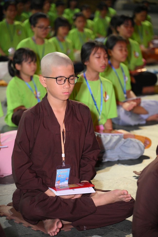 Khai khóa Khoá tu thiếu nhi– Xuất gia gieo duyên, chủ đề “Đóa hoa tâm”