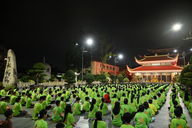 Khai khóa Khoá tu thiếu nhi– Xuất gia gieo duyên, chủ đề “Đóa hoa tâm”