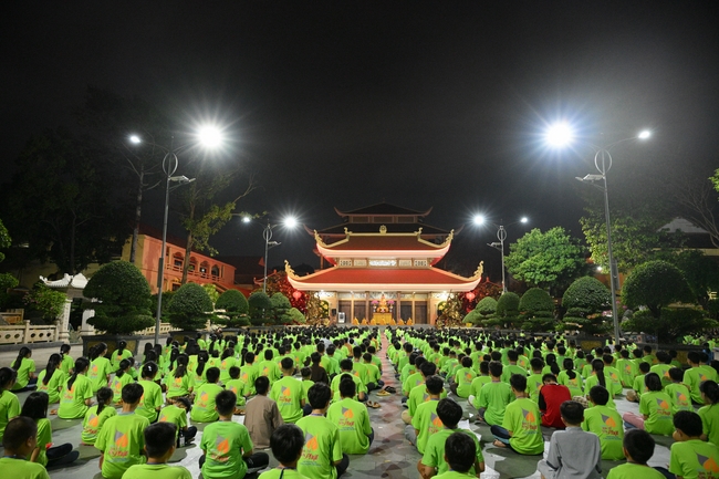 Khai khóa Khoá tu thiếu nhi– Xuất gia gieo duyên, chủ đề “Đóa hoa tâm”