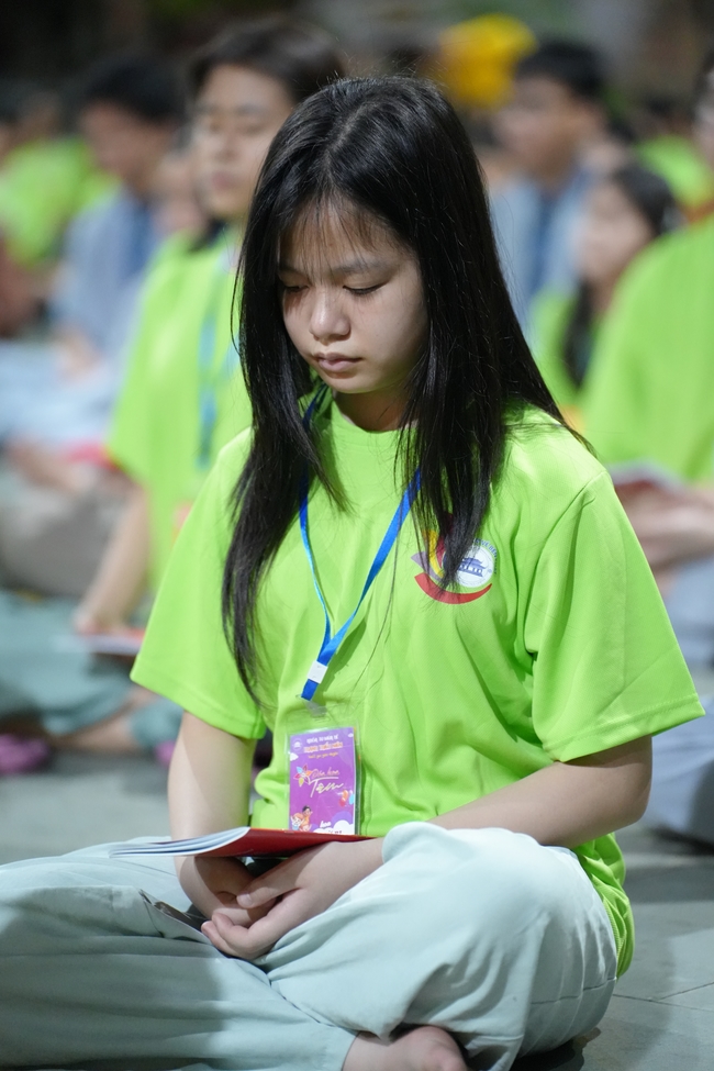 Khai khóa Khoá tu thiếu nhi– Xuất gia gieo duyên, chủ đề “Đóa hoa tâm”