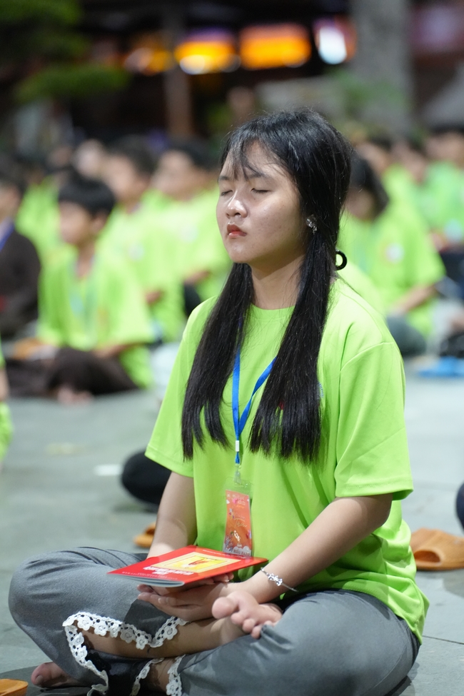 Khai khóa Khoá tu thiếu nhi– Xuất gia gieo duyên, chủ đề “Đóa hoa tâm”