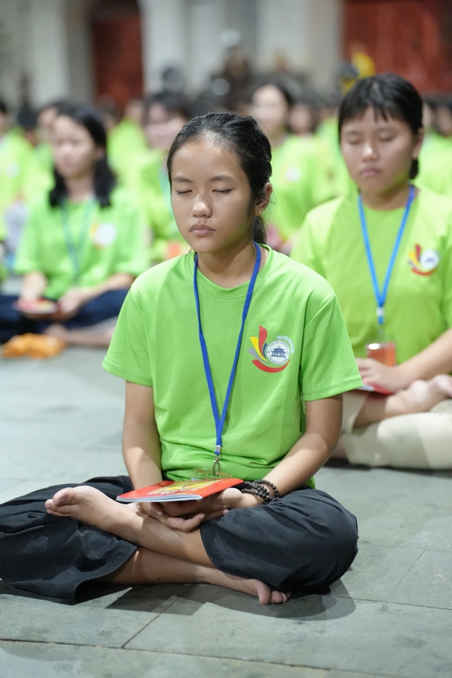 Khai khóa Khoá tu thiếu nhi– Xuất gia gieo duyên, chủ đề “Đóa hoa tâm”