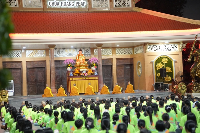 Khai khóa Khoá tu thiếu nhi– Xuất gia gieo duyên, chủ đề “Đóa hoa tâm”