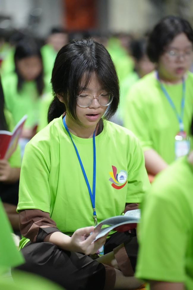 Khai khóa Khoá tu thiếu nhi– Xuất gia gieo duyên, chủ đề “Đóa hoa tâm”