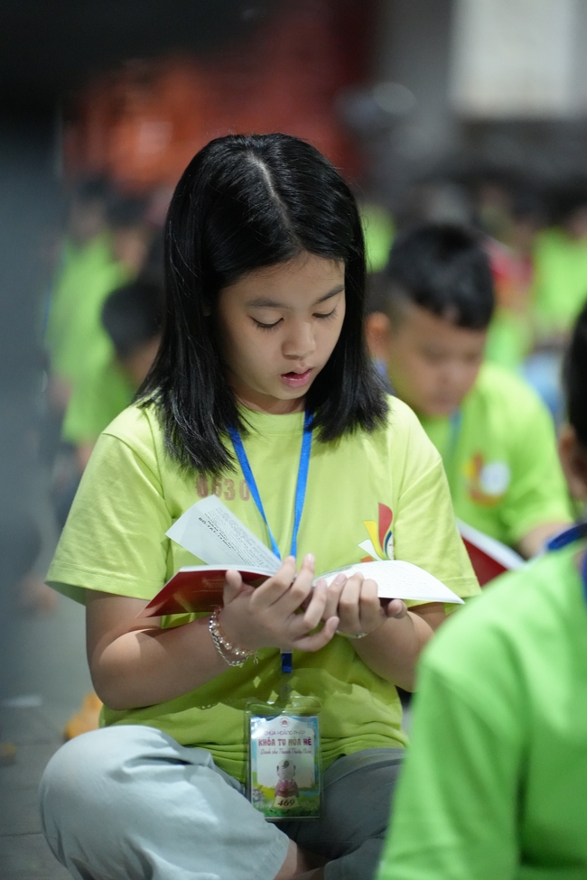 Khai khóa Khoá tu thiếu nhi– Xuất gia gieo duyên, chủ đề “Đóa hoa tâm”