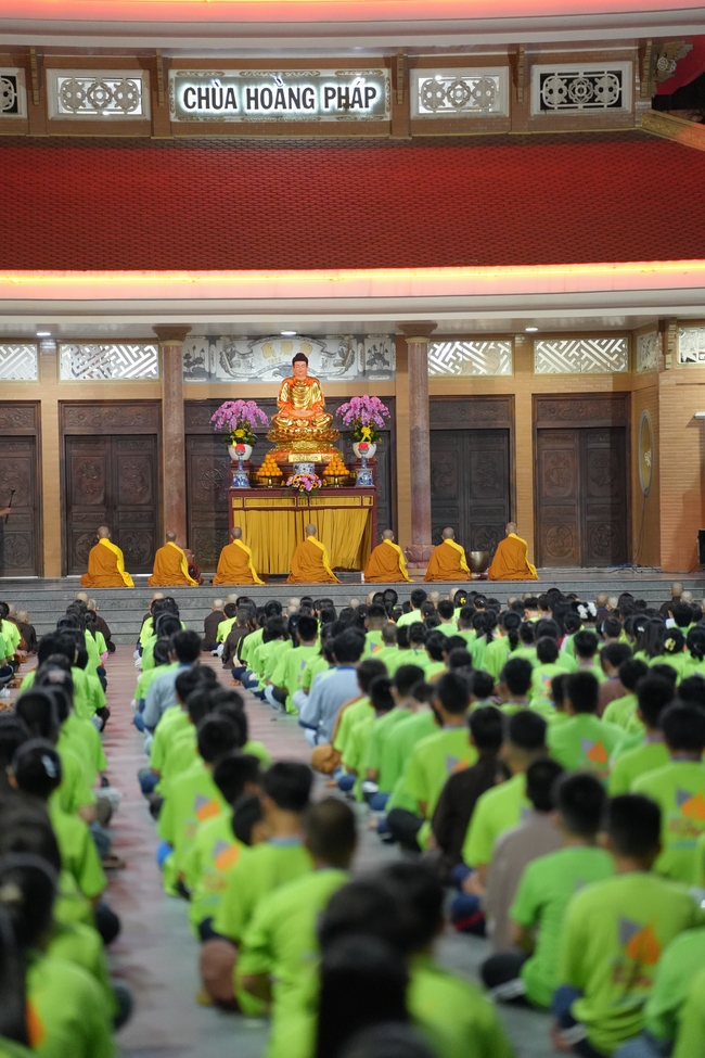 Khai khóa Khoá tu thiếu nhi– Xuất gia gieo duyên, chủ đề “Đóa hoa tâm”