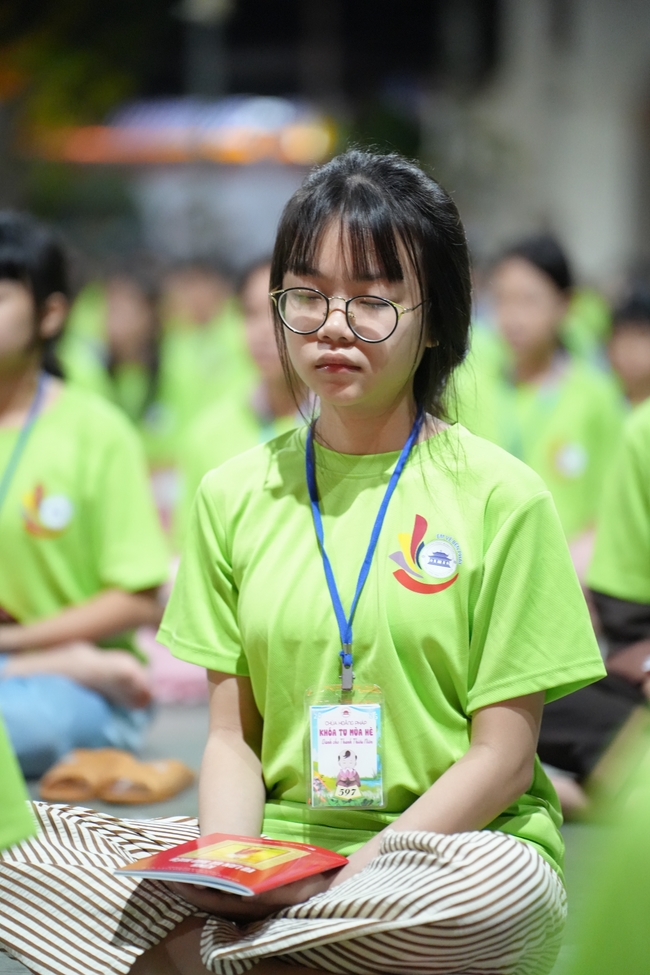 Khai khóa Khoá tu thiếu nhi– Xuất gia gieo duyên, chủ đề “Đóa hoa tâm”