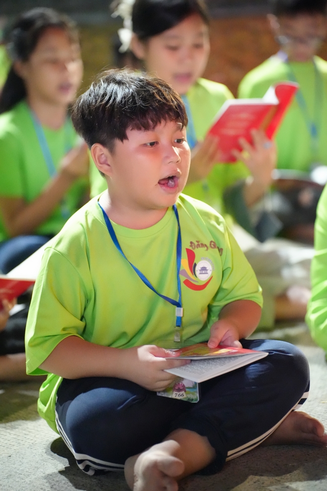 Khai khóa Khoá tu thiếu nhi– Xuất gia gieo duyên, chủ đề “Đóa hoa tâm”