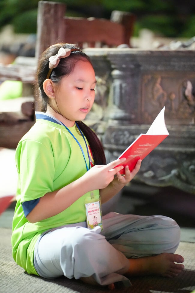 Khai khóa Khoá tu thiếu nhi– Xuất gia gieo duyên, chủ đề “Đóa hoa tâm”