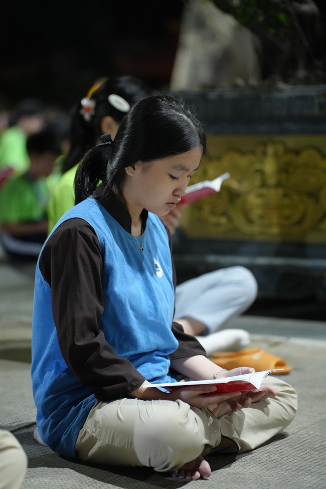 Khai khóa Khoá tu thiếu nhi– Xuất gia gieo duyên, chủ đề “Đóa hoa tâm”