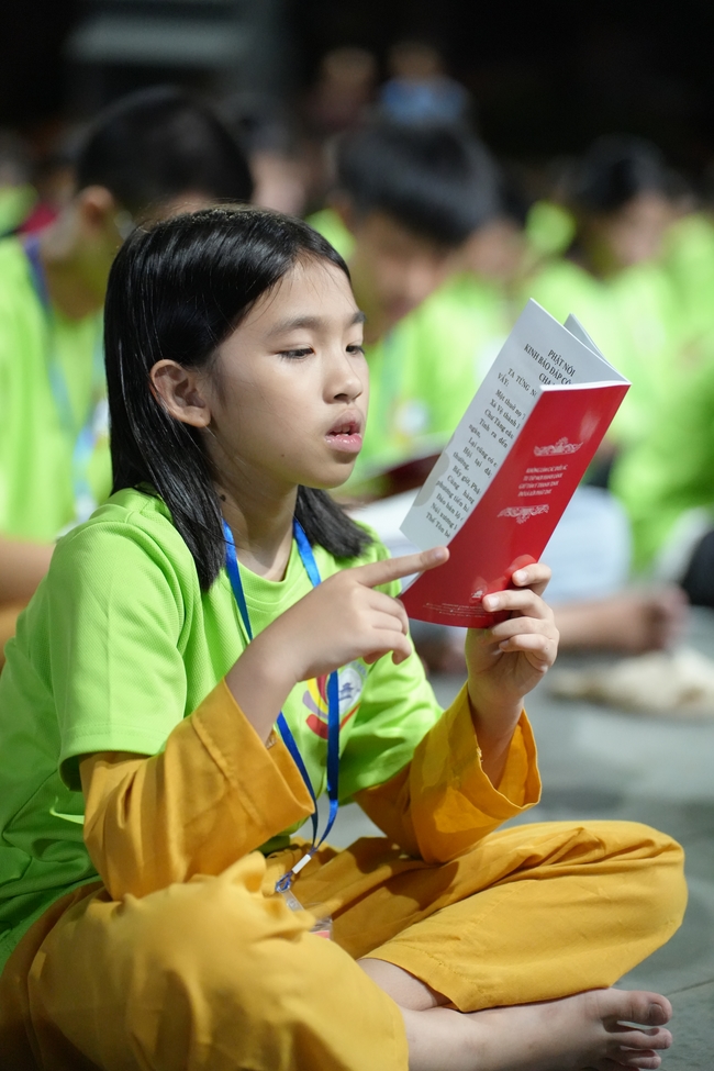 Khai khóa Khoá tu thiếu nhi– Xuất gia gieo duyên, chủ đề “Đóa hoa tâm”