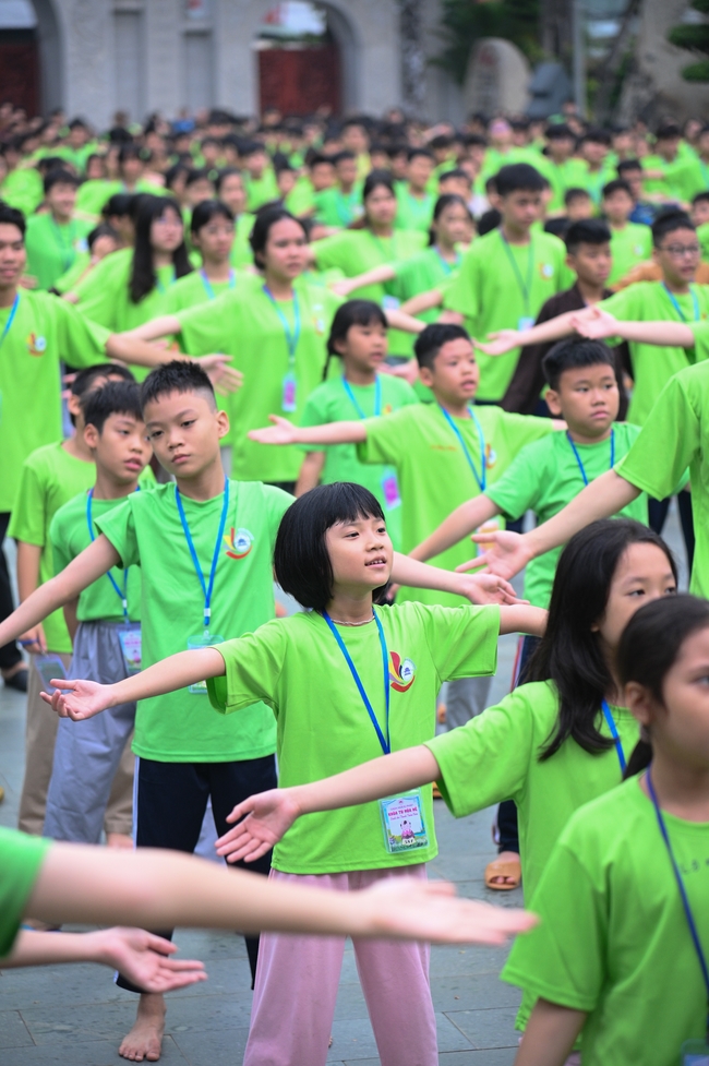 Khai khóa Khoá tu thiếu nhi– Xuất gia gieo duyên, chủ đề “Đóa hoa tâm”