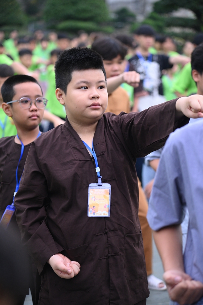 Khai khóa Khoá tu thiếu nhi– Xuất gia gieo duyên, chủ đề “Đóa hoa tâm”