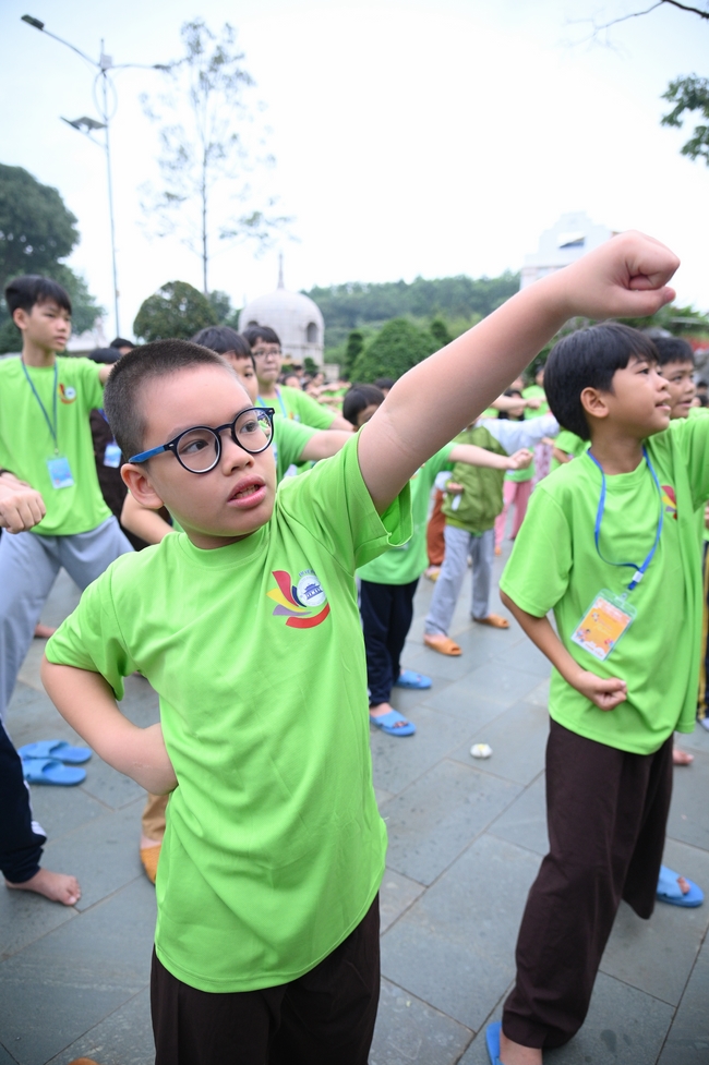 Khai khóa Khoá tu thiếu nhi– Xuất gia gieo duyên, chủ đề “Đóa hoa tâm”