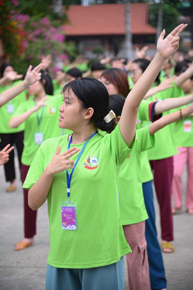 Khai khóa Khoá tu thiếu nhi– Xuất gia gieo duyên, chủ đề “Đóa hoa tâm”