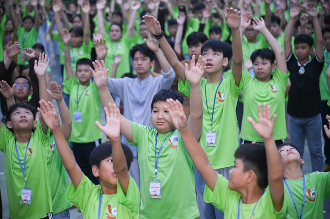 Khai khóa Khoá tu thiếu nhi– Xuất gia gieo duyên, chủ đề “Đóa hoa tâm”