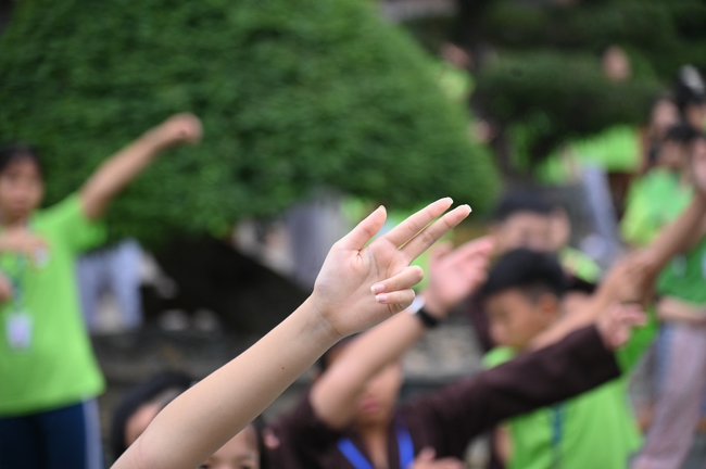 Khai khóa Khoá tu thiếu nhi– Xuất gia gieo duyên, chủ đề “Đóa hoa tâm”