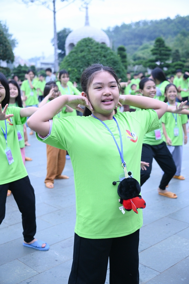 Khai khóa Khoá tu thiếu nhi– Xuất gia gieo duyên, chủ đề “Đóa hoa tâm”