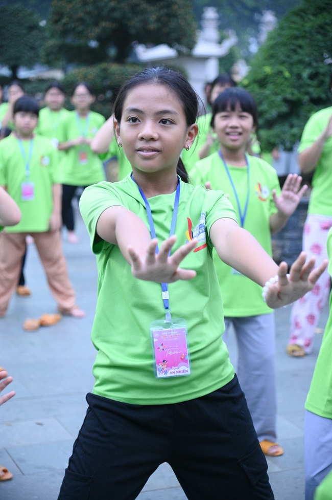 Khai khóa Khoá tu thiếu nhi– Xuất gia gieo duyên, chủ đề “Đóa hoa tâm”