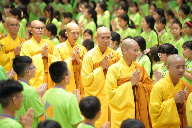 Khai khóa Khoá tu thiếu nhi– Xuất gia gieo duyên, chủ đề “Đóa hoa tâm”