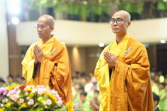 Khai khóa Khoá tu thiếu nhi– Xuất gia gieo duyên, chủ đề “Đóa hoa tâm”