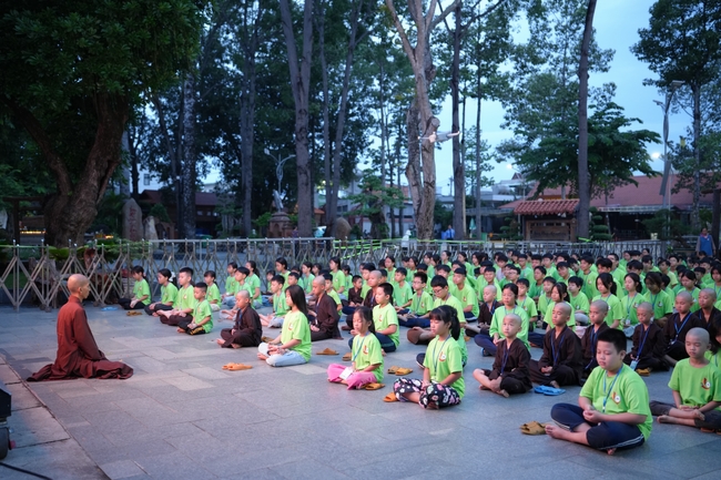 Ngày thứ 2 Khoá tu thiếu nhi – XGGD 2025 – Pháp thoại “Nhân quả” – Đại đức Thích Tâm Huỳnh