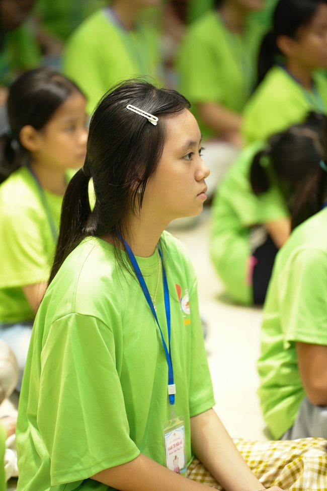 Ngày thứ 2 Khoá tu thiếu nhi – XGGD 2025 – Pháp thoại “Nhân quả” – Đại đức Thích Tâm Huỳnh