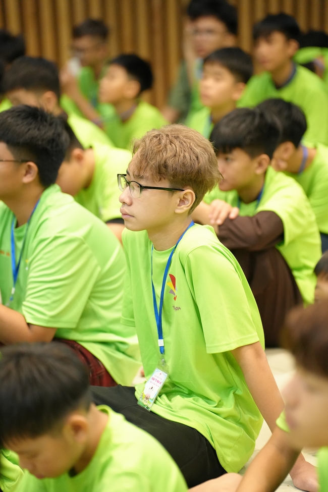 Ngày thứ 2 Khoá tu thiếu nhi – XGGD 2025 – Pháp thoại “Nhân quả” – Đại đức Thích Tâm Huỳnh