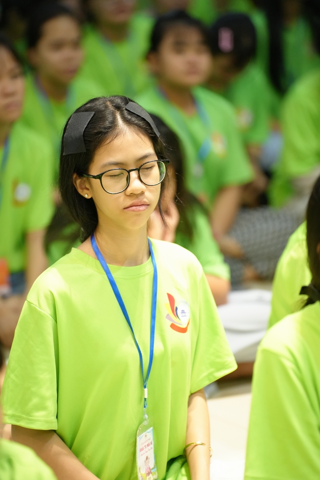 Ngày thứ 2 Khoá tu thiếu nhi – XGGD 2025 – Pháp thoại “Nhân quả” – Đại đức Thích Tâm Huỳnh