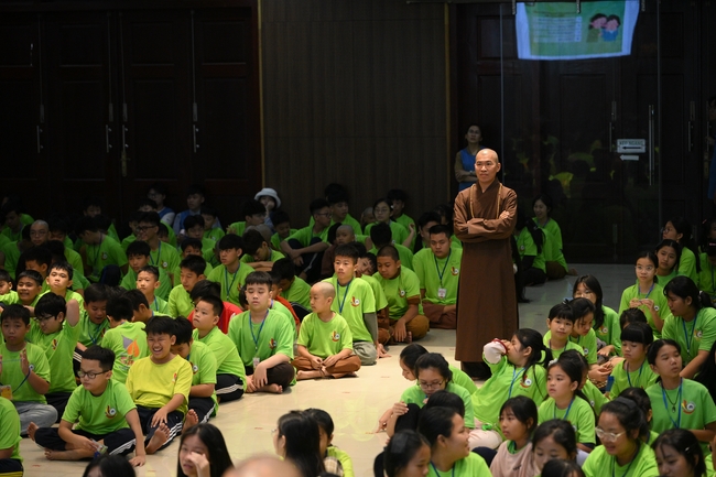 Ngày thứ 2 Khoá tu thiếu nhi – XGGD 2025 – Pháp thoại “Nhân quả” – Đại đức Thích Tâm Huỳnh