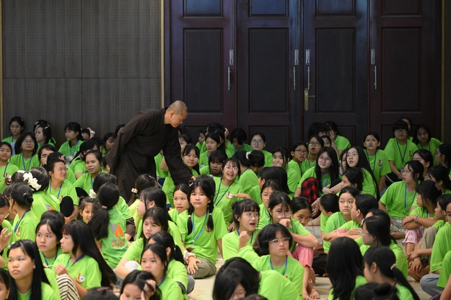 Ngày thứ 2 Khoá tu thiếu nhi – XGGD 2025 – Pháp thoại “Nhân quả” – Đại đức Thích Tâm Huỳnh