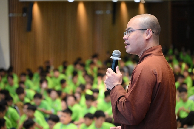 Ngày thứ 2 Khoá tu thiếu nhi – XGGD 2025 – Pháp thoại “Nhân quả” – Đại đức Thích Tâm Huỳnh