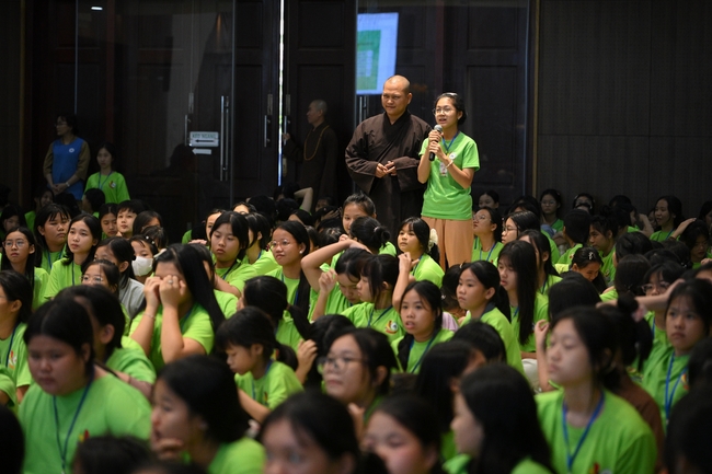 Ngày thứ 2 Khoá tu thiếu nhi – XGGD 2025 – Pháp thoại “Nhân quả” – Đại đức Thích Tâm Huỳnh