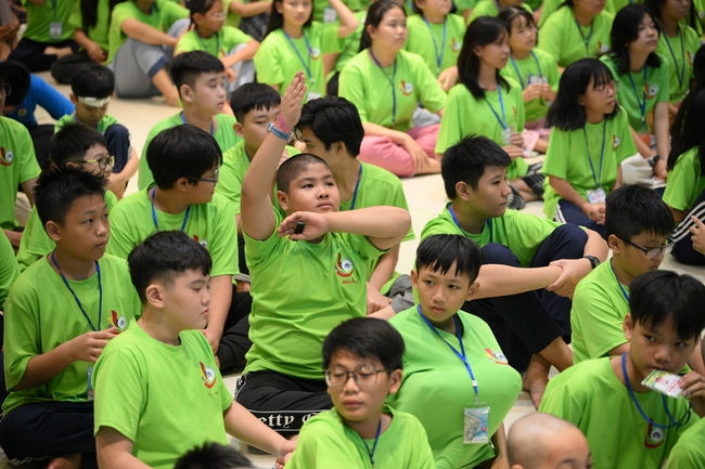 Ngày thứ 2 Khoá tu thiếu nhi – XGGD 2025 – Pháp thoại “Nhân quả” – Đại đức Thích Tâm Huỳnh