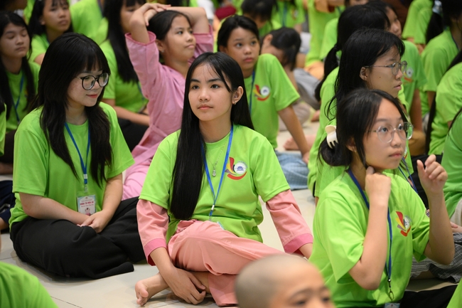 Ngày thứ 2 Khoá tu thiếu nhi – XGGD 2025 – Pháp thoại “Nhân quả” – Đại đức Thích Tâm Huỳnh