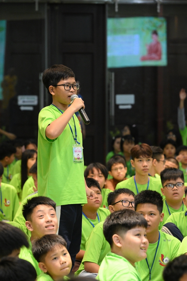 Ngày thứ 2 Khoá tu thiếu nhi – XGGD 2025 – Pháp thoại “Nhân quả” – Đại đức Thích Tâm Huỳnh