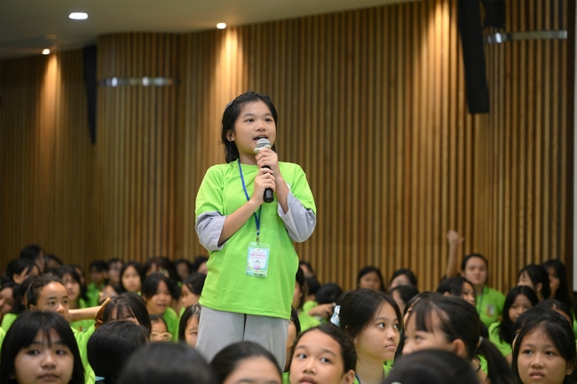 Ngày thứ 2 Khoá tu thiếu nhi – XGGD 2025 – Pháp thoại “Nhân quả” – Đại đức Thích Tâm Huỳnh