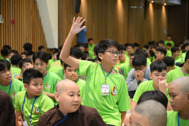 Ngày thứ 2 Khoá tu thiếu nhi – XGGD 2025 – Pháp thoại “Nhân quả” – Đại đức Thích Tâm Huỳnh