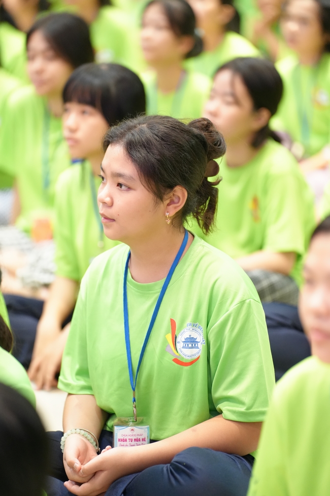 Ngày thứ 2 Khoá tu thiếu nhi – XGGD 2025 – Pháp thoại “Nhân quả” – Đại đức Thích Tâm Huỳnh